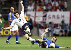 on the pitch